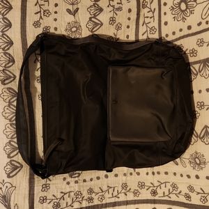 Lululemon dark green bag with convertible strap